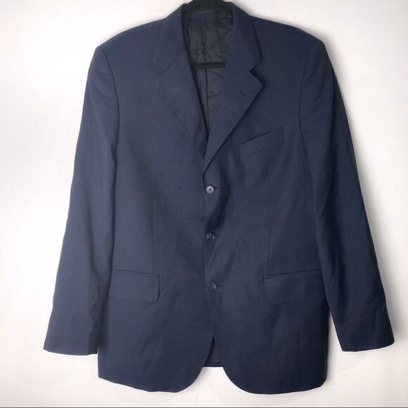 Vintage Alexander McQueen wool navy blazer - Picture 1 of 10